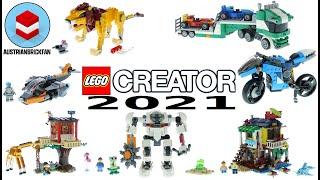 All Lego Creator 3in1 Sets 2021 January - March - Lego Speed Build Review