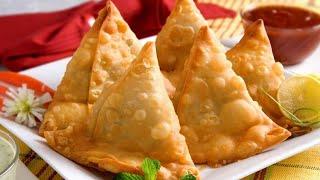 Aloo Samosa Recipe • How To Make Samosa • Potato Samosa Recipe • Vegetable Samosa Recipe • Somosa