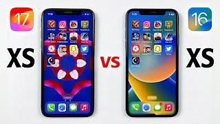 iOS 17 vs iOS 16 SPEED TEST - iPhone XS iOS 17 vs iPhone XS iOS 16 SPEED TEST - Performance Drop ?