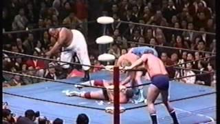 Terry Funk and Dory Funk Jr. vs. Abdullah the Butcher and The Shiek AJPW 1977