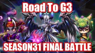 Road To G3, Season31 Final Battle【Summoners War RTA】