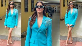 Janhvi Kapoor Arrives For Upcoming Film Promotion Of Ulajh