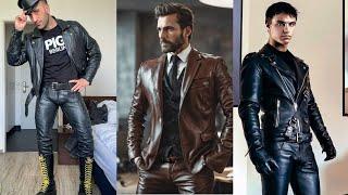  Men's Leather & Latex Fashion Trends 2025 – Shiny & Stylish! 