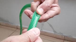 How to fix a Punctured Garden Hose