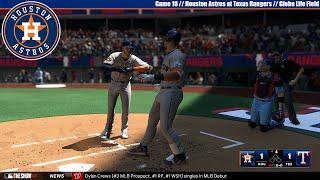 MLB The Show 24 | Houston Astros at Texas Rangers | Game 10