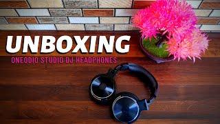 UNBOXING ONEODIO STUDIO DJ HEADPHONES/FIRST LOOK.......