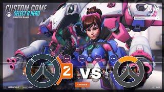 OVERWATCH  1 Vs 2  -  Hero Select Animation Comparison