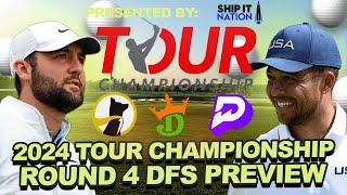 Tour Championship Round 4 DFS Preview + Live chat: Draftkings Showdown, Underdog + Prize Picks Props