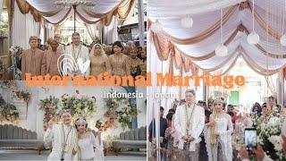 Orang Jepang menikah dengan orang indonesia pakai adat sunda sisingaan! Cinematic Wedding