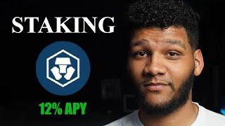 12% APY!!! How To CORRECTLY Stake #CRO...