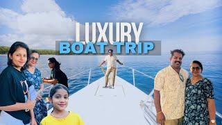 കടലിന്റെ ഉള്ളിലേക്ക് ഒരു യാത്ര | ️ Boat Trip | Luxury Cruise Ride