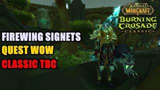 Firewing Signets WoW TBC