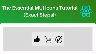 The Essential MUI Icon Tutorial (Exact Steps!)