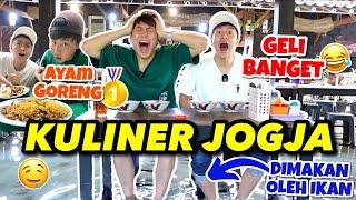 DIMAKAN OLEH IIKAN?? AYAM GORENG JUARA! MUKBANG KULINER JOGJA!