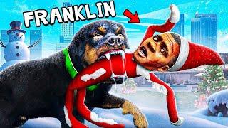 Franklin Becomes ELF ON THE SHELF in GTA 5