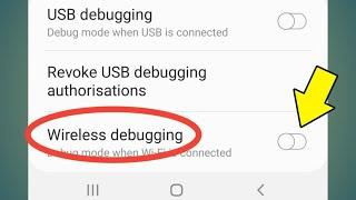 Samsung Galaxy F62 | How To Enable Wireless Usb Debugging - In Hindi