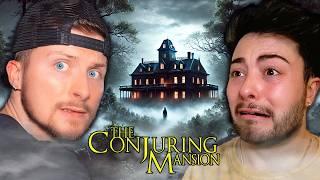 The CONJURING MANSION: Locked inside the World most Haunted Location (SCARY)