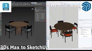 How to Convert 3Ds Max to Sketchup with Free Plugin