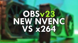 RTX NVENC & OBS v23: Better Quality and Performance than x264 at Medium?