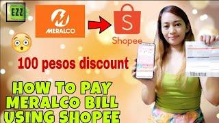 HOW TO PAY MERALCO BILL USING SHOPEE WITH DISCOUNT