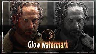 glow watermark tutorial | Alight motion (+Preset)