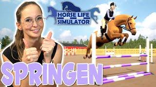 Erstes Mal auf dem Springplatz  Horse Life Simulator Demo