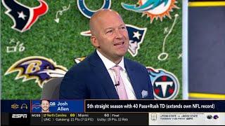 "Josh Allen is DIFFERENT compared to the rest of the NFL" - Tim Hasselbeck says Bills will win AFC