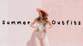 Summer Outfit Ideas ️ summer fashion lookbook 2021