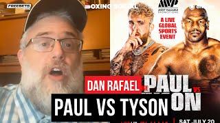 Dan Rafael GOES IN On Jake Paul vs. Mike Tyson, Reacts To Benn vs. Pacquiao