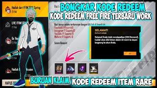 BONGKAR! KODE REDEEM FREE FIRE TERBARU 2021 HARI INI - KODE REDEEM FF TERBARU