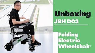 Unboxing JBH D03 Folding Powerchair | JBH Wheelchair