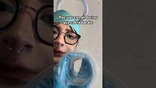 La doctora que cobra barato  #asmr #humor #doctorcomedy