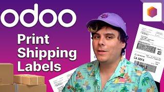 Print Shipping Labels | Odoo Inventory