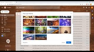gmail background image change | gmail theme change | gmail background image change