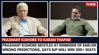 Prashant Kishor Bristles at Reminder of Earlier Wrong Predictions, says BJP Will Win 300+ seats