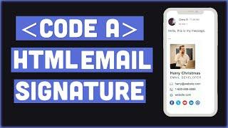 Create A HTML Email Signature with HTML & CSS