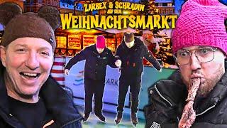 ERSTES MAL EISLAUFEN️ + GLÜHWEIN = CRASHOUT| ZARBEX und SCHRADIN auf dem WEIHNACHTSMARKT