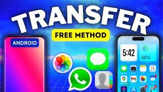 How to Transfer Data From Android to iPhone + WhatsApp data