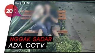 Asyik Bercumbu, Sampai Nggak Sadar Terekam CCTV