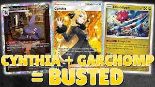 Garchomp is CRACKED with Cynthia in TCG Pocket!