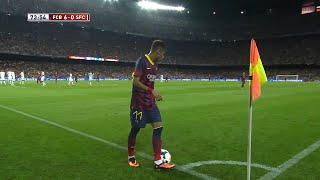 Neymar's First Game at Camp Nou