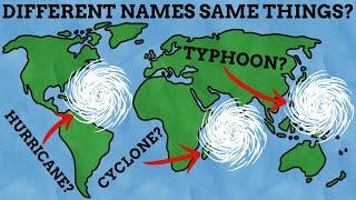 What's The Difference Between Hurricanes Cyclones & Typhoons?