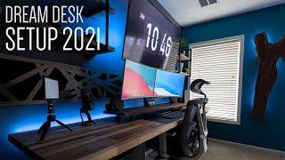 Ultimate Dream Desk Setup Build | 8ft Desk + IKEA + Custom