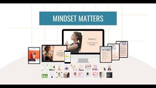 Done for you. White Label Canva Course: Mindset Matters for your health coach biz