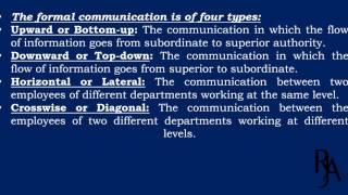 DIFFERENCE BETWEEN FORMAL AND INFORMAL COMMUNICATION