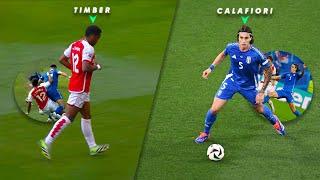 Jurriën Timber Vs Riccardo Calafiori - Who is Better? - Defending Skills - 2024