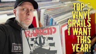 Top 5 PUNK ROCK Record Grails I Want in 2025