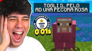 TUTTI I RECORD MONDIALI DI MINECRAFT *DIVERTENTISSIMI*