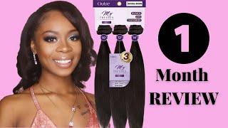 1 Month Hair Review | OUTRE MyTresses Purple Label 3 Bundles | Beauty Supply Store Hair (HD)