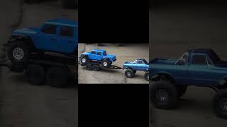 New Axial Scx24 Trailer! #scx24 #axial #c10 #jeep #hauling #rc #fun #trailer